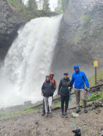 Moul Falls Hike, Wells Gray Park.